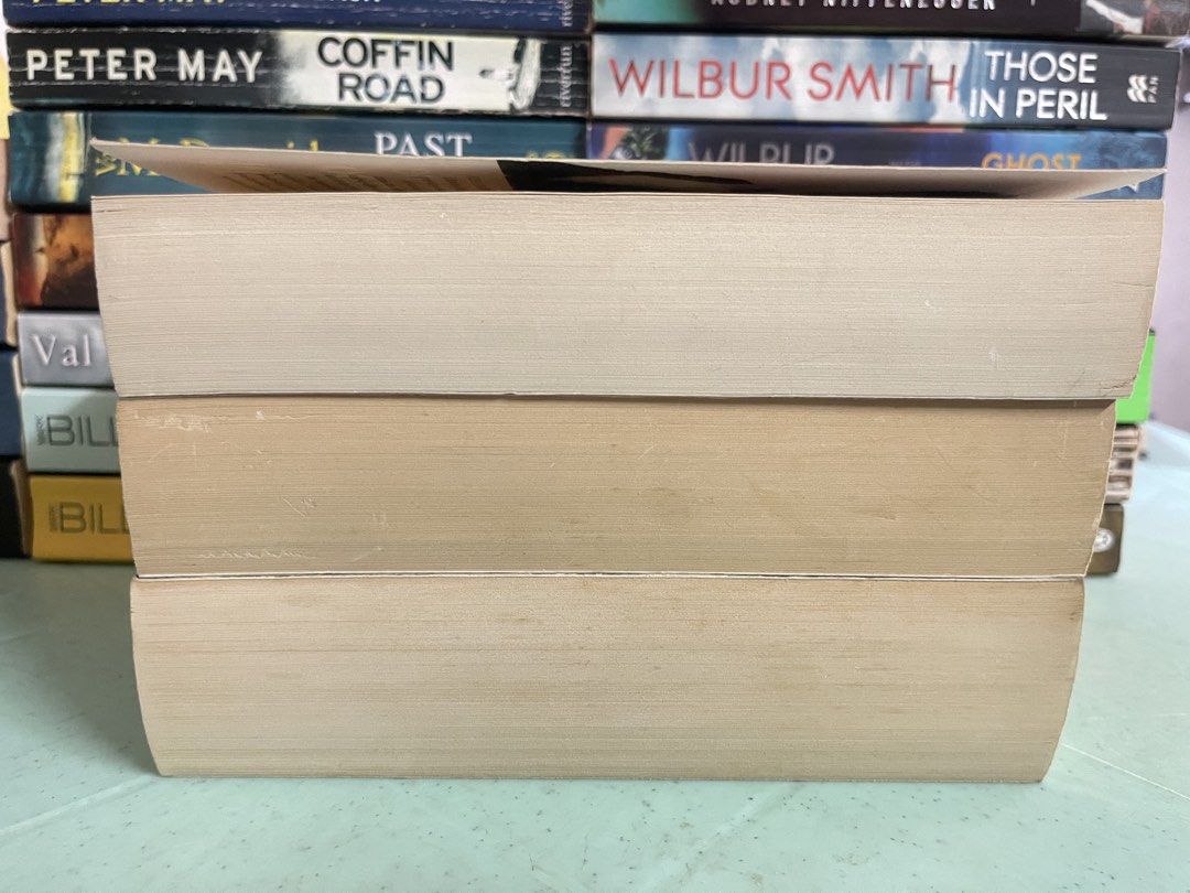 Larsson 1,2 & 3 (Category: Storybooks) located in General Trias. Submitted by kwinay.28 (Listing ID 1469644713, Image 3). Description: Preloved Books with spine creases, tanned edges, minimal foxing.