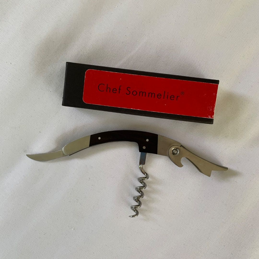 L'Atelier du Vin Chef Sommelier Corkscrew (Category: Hiking & Camping) located in Mendez-Nunez. Submitted by anikkoyan (Listing ID 1469631272, Image 3). Description: L'Atelier du Vin Chef Sommelier Corkscrew - BN 799 + sf.