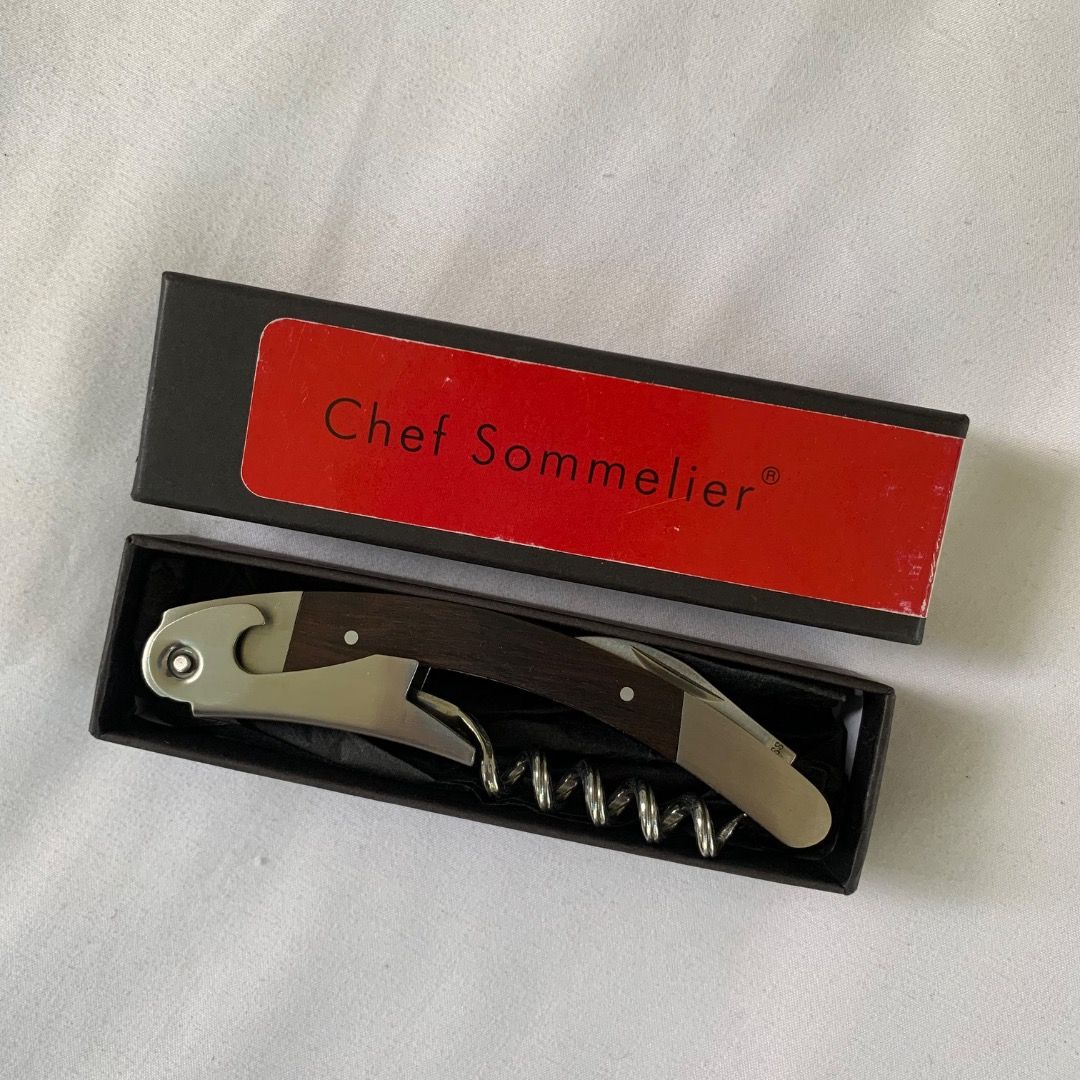 L'Atelier du Vin Chef Sommelier Corkscrew (Category: Hiking & Camping) located in Mendez-Nunez. Submitted by anikkoyan (Listing ID 1469631272, Image 1). Description: L'Atelier du Vin Chef Sommelier Corkscrew - BN 799 + sf.
