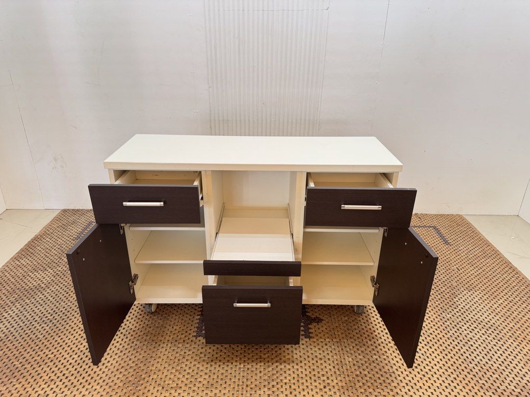 Lateral Kitchen Counter (Category: Shelves, Cabinets & Racks) located in Quezon City. Submitted by matetdevis13 (Listing ID 1469646050, Image 2). Description: Scandinavian Inspire Lateral Kitchen Counter with Drawers Price: 7,500 L47 x W16.5 x H32 In good condition Code JMD28-M6.