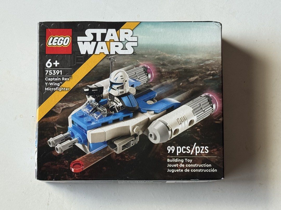 LEGO 75391 Captain Rex Y-Wing Microfighter (Category: Educational & Learning Toys) located in Paranaque City. Submitted by bealim988 (Listing ID 1469650377, Image 3). Description: 🔥 FOR SALE: LEGO 75391 Captain Rex Y-Wing Microfighter 🔥 💥 SALE PRICE: ₱900 ONLY (From ₱1,199) 👉 Save ₱299 OFF – Limited deal! ✨ Brand New / Sealed Perfect for collectors, kids, or Star Wars fans! ⚡ RUSH SALE – First to pay gets it! (No reservations, no holding) 📍 