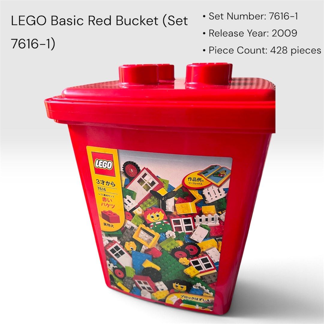 Lego basic red bucket set (Category: Lego & Building Sets) located in Zamboanga. Submitted by lcomprendio26013 (Listing ID 1469684114, Image 2). Description: 2 👁PLEASE READ THE DESCRIPTION BEFORE YOU ORDER OR CHAT ME👍 AUTHENTIC Brand: Lego Fyi: ung blue naka circle iang brown missing lng then we replace lng ng ibang kulay ung missing 📢pay today,ship out tomorrow 📢All picture posted are actual item that will you get 📢📢pg hnd aq makarply dto 