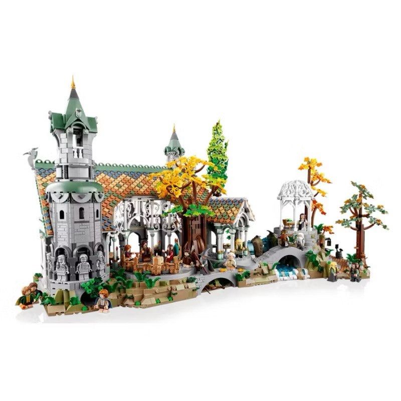 LEGO Icons The Lord of the Rings: Rivendell (10316), Toys ...