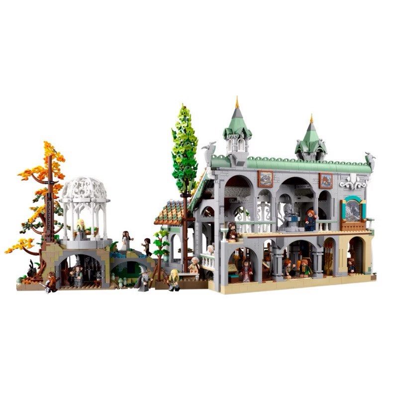 LEGO Icons The Lord of the Rings: Rivendell (10316), Toys ...