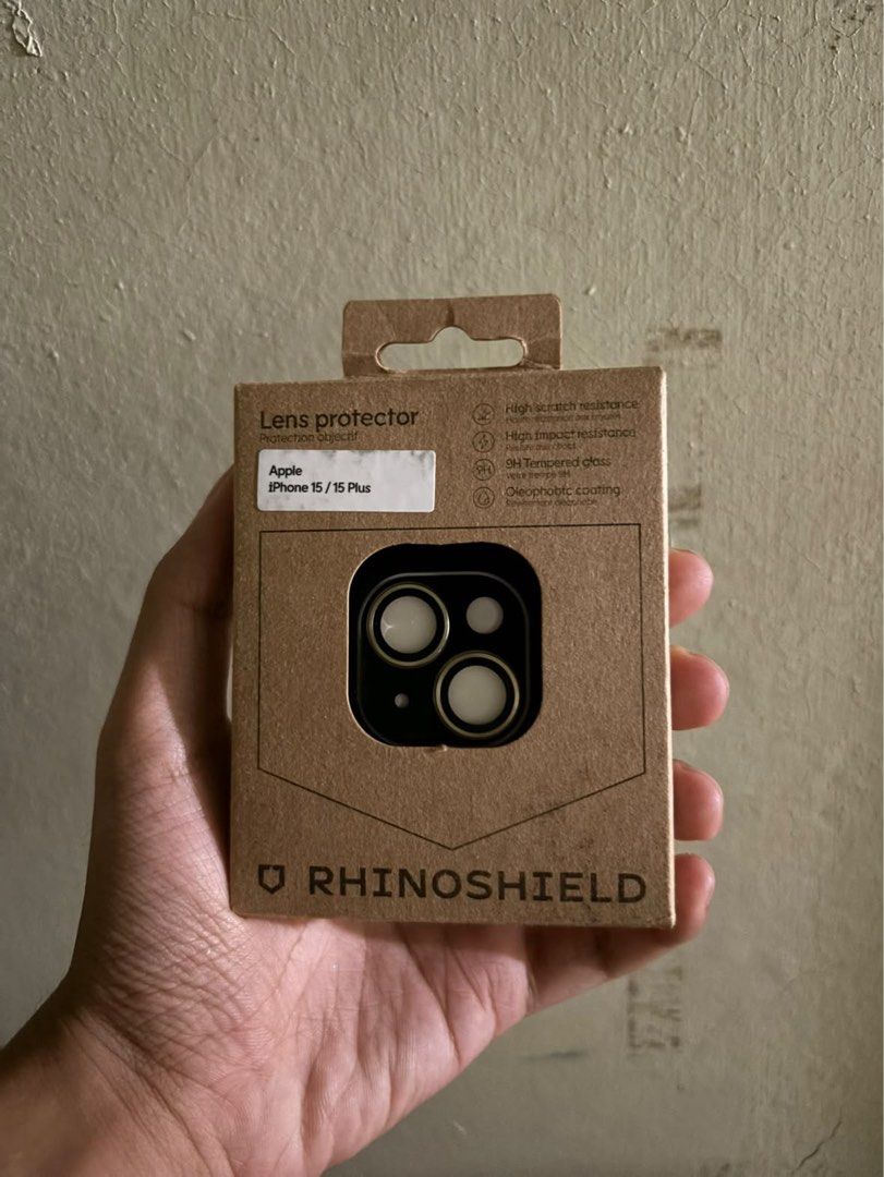 Lens Protector Iphone 15/15 plus (Category: Other Mobile & Gadget Accessories) located in Bulacan. Submitted by quinceesssss (Listing ID 1469752729, Image 1). Description: - brand new and unused - with original price and tag attached - bought from Powermac - rfs: decluttering.
