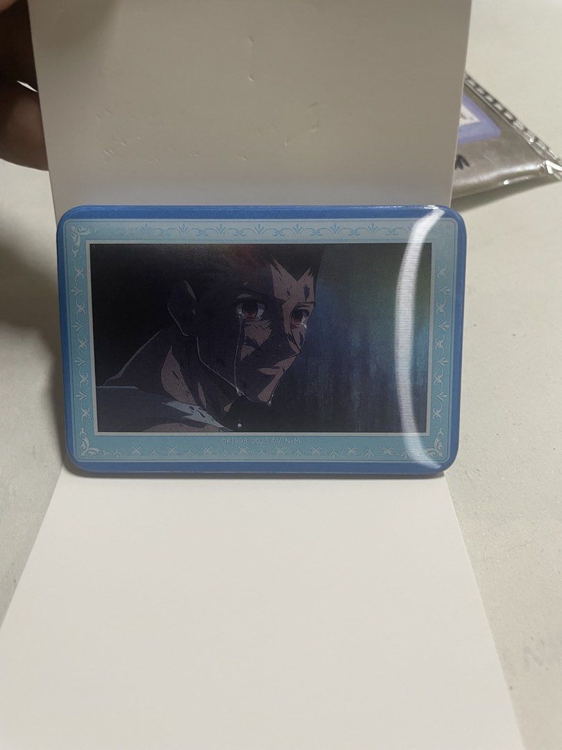 Leorio Paradinight, Gon Freecss, Hisoka (Category: Raw Singles) located in Makati City. Submitted by shorki (Listing ID 1469617413, Image 3). Description: Nullset hunter x hunter Badge Pin dual photo.