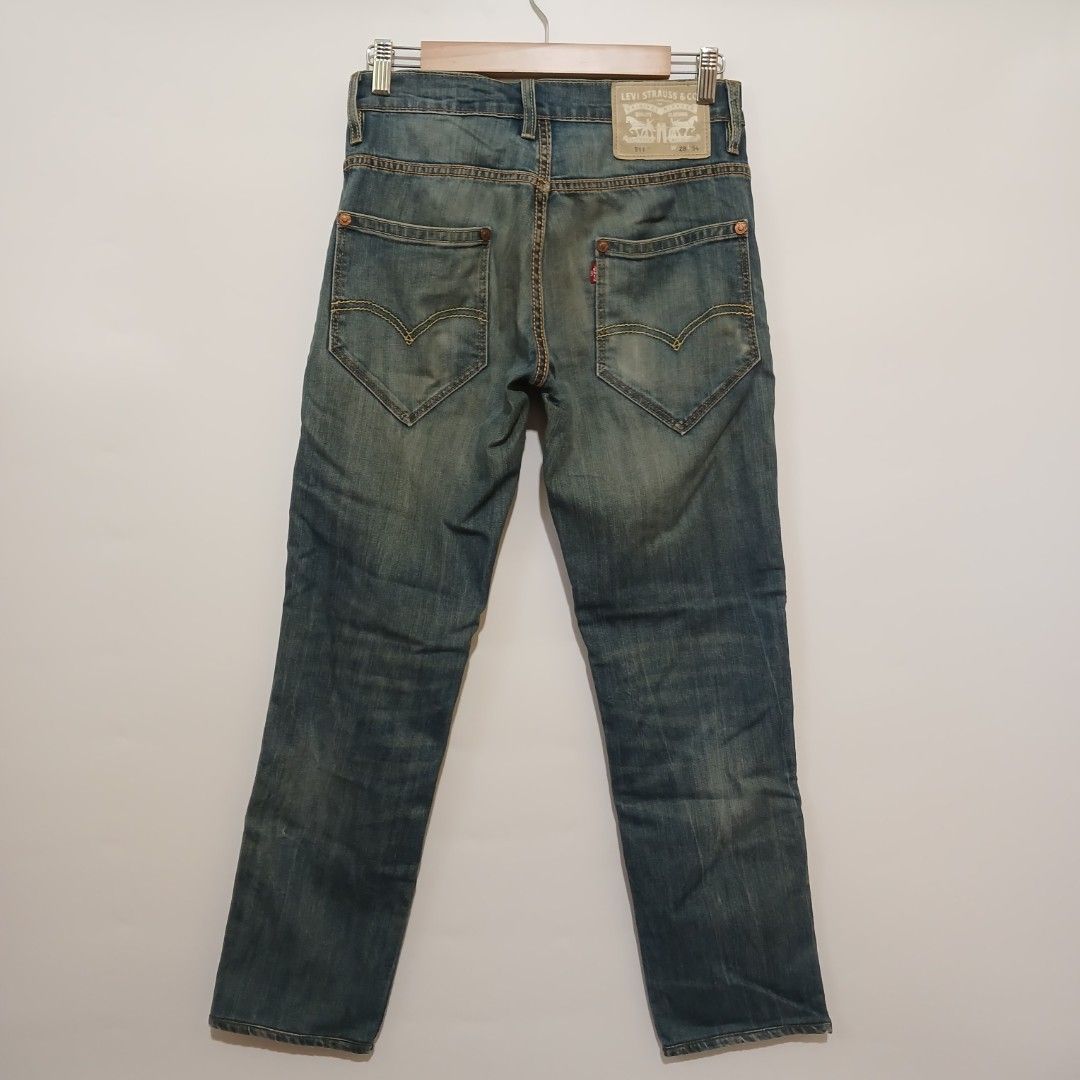 LEVI'S 511 (Category: Jeans) located in Ozamiz City. Submitted by 2nd.sight (Listing ID 1469672918, Image 2). Description: size: 28x34 on tag w: 28 l: 37 hem: 7 *altered Length good -vgoo condition.