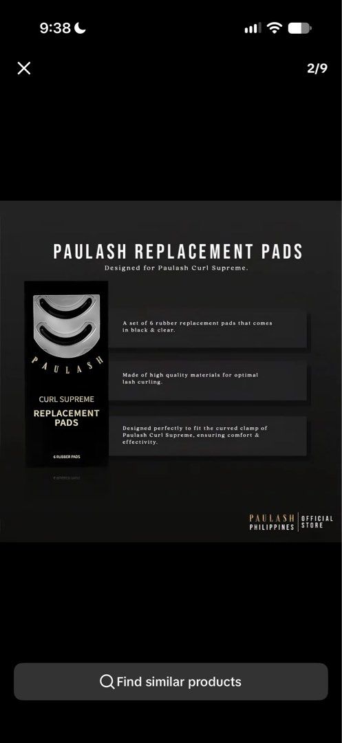 LF Paulash Curl Supreme Replacement Pads (Category: Makeup) located in Baguio. Submitted by thelittolwardrobe (Listing ID 1469699132, Image 1). Description: .