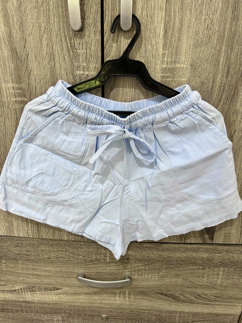 Linen Co-ords Matching Set (Category: Sets or Coordinates) located in Cainta. Submitted by mimidiva (Listing ID 1469622006, Image 3). Description: Linen Co-ords Matching Set Color - Baby Blue Size - Medium Cainta Location.