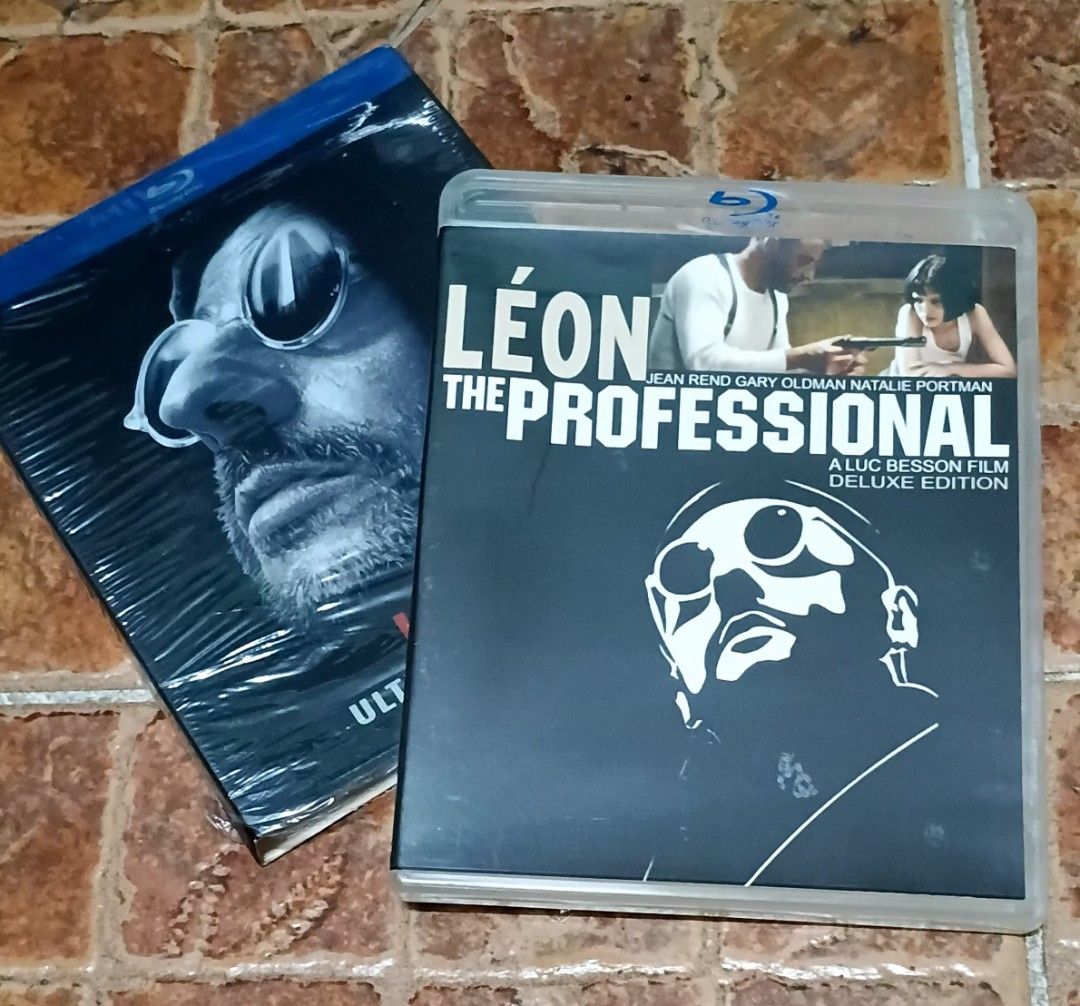 Léon The Professional Ultimate Edition Blu-ray (Category: CDs & DVDs) located in Quezon City. Submitted by dancatz (Listing ID 1469635946, Image 2). Description: □ P 350.00 - Title: Léon The Professional Ultimate Edition Blu-ray - Format: Region B disc (Includes Theatrical & Director's Cuts) - Audio: English DTS-HD 5.1 with multiple subtitles - Extras: Special features including retrospective, cast segments, and trailers - Condition: Comes with o