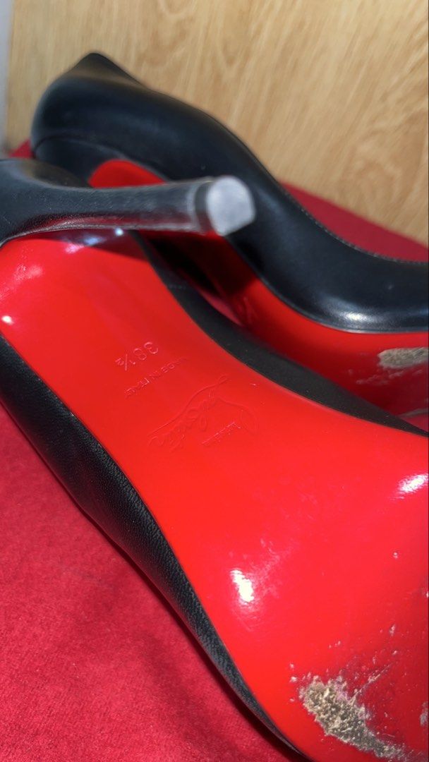 Louboutin So Kate (Category: Heels) located in San Fernando. Submitted by puck12 (Listing ID 1469702271, Image 3). Description: Christian Louboutin So Kate 120 Leather Size 38.5 (euro) About 5 inches heels AUTHENTIC LUXURY HEELS!!! Comes with dust bag, extra heel tips and box!!! Slightly negotiable for sure buyer:)) Rfs: too high for me:(.
