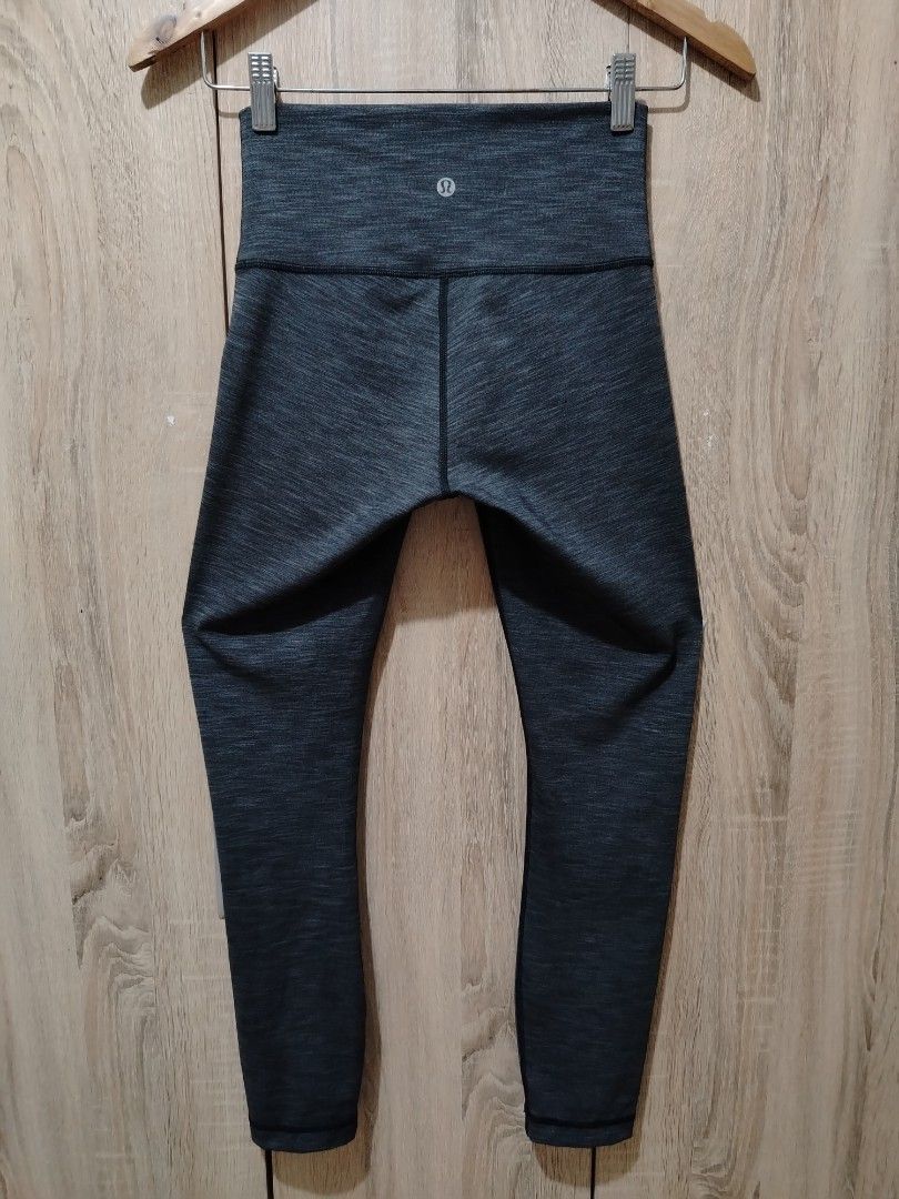 Lululemon Align High-Rise Leggings Grey (Category: Activewear) located in Plaridel. Submitted by orfdnix (Listing ID 1469695581, Image 2). Description: *LULULEMON High rise leggings Dot 4 Waist: 23-34 Length: 33 Like new condition Loc: Bulacan.