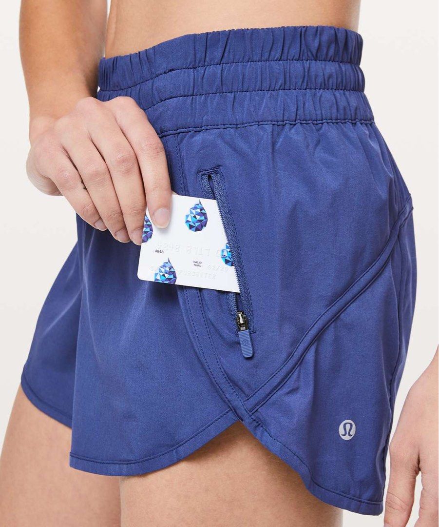 Lululemon Tracker Short (Category: Activewear) located in Cavite. Submitted by onebeancent (Listing ID 1469598162, Image 1). Description: Size: Dot 12 (34 to 40 Women's) Dimension: 11" Length Color: Blue Color Rate: 10/10 Issue: Naputol yung rubber ng zipper puller Condition: Like new pa‼️ Price: 450php Additional Shipping Fee (J&T Small Pouch) 75php Luzon 100php visayas 120php mindanao.