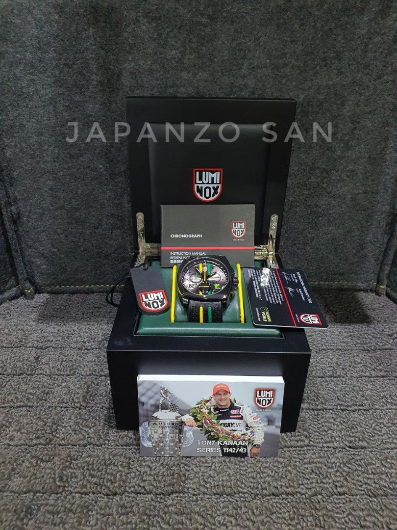 Luminox Tony Kanaan Limited Edition 1148, Men's Fashion, Watches ...