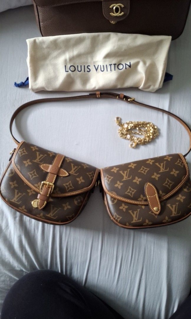 LV Duo Monogram multi-use bah with dustbag (Category: Everything Else Others) located in Angono. Submitted by bagamania (Listing ID 1469588483, Image 3). Description: can be used as a belt bag, sling bags, chest bag etc.