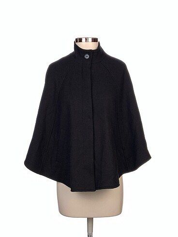 (M) H&M Black Textured Cape Coat (Category: Coats, Jackets and Outerwear) located in Quezon City. Submitted by shopgood_mnl (Listing ID 1469720180, Image 2). Description: .