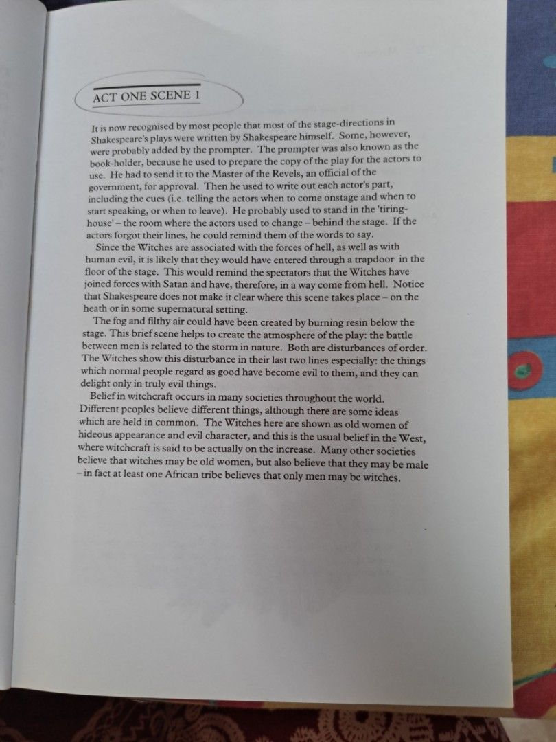 Macbeth (Category: Textbooks) located in Singapore. Submitted by grapp (Listing ID 1469657411, Image 7). Description: .