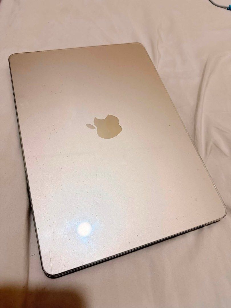 Macbook Air M2 2022 Starlight rush! (Category: Laptops & Notebooks) located in Manila. Submitted by keencat_682357 (Listing ID 1469734292, Image 1). Description: ✨ MacBook Air M2 2022 13” (Starlight) | 16GB RAM | Excellent Condition ✨ 💰 Price: ₱ 28,000 Fxed! You get what you pay for! 🤚 Selling MacBook Air M2 because it’s rarely used. This laptop has been well taken care of and is in excellent condition, perfect for students, professionals, crea