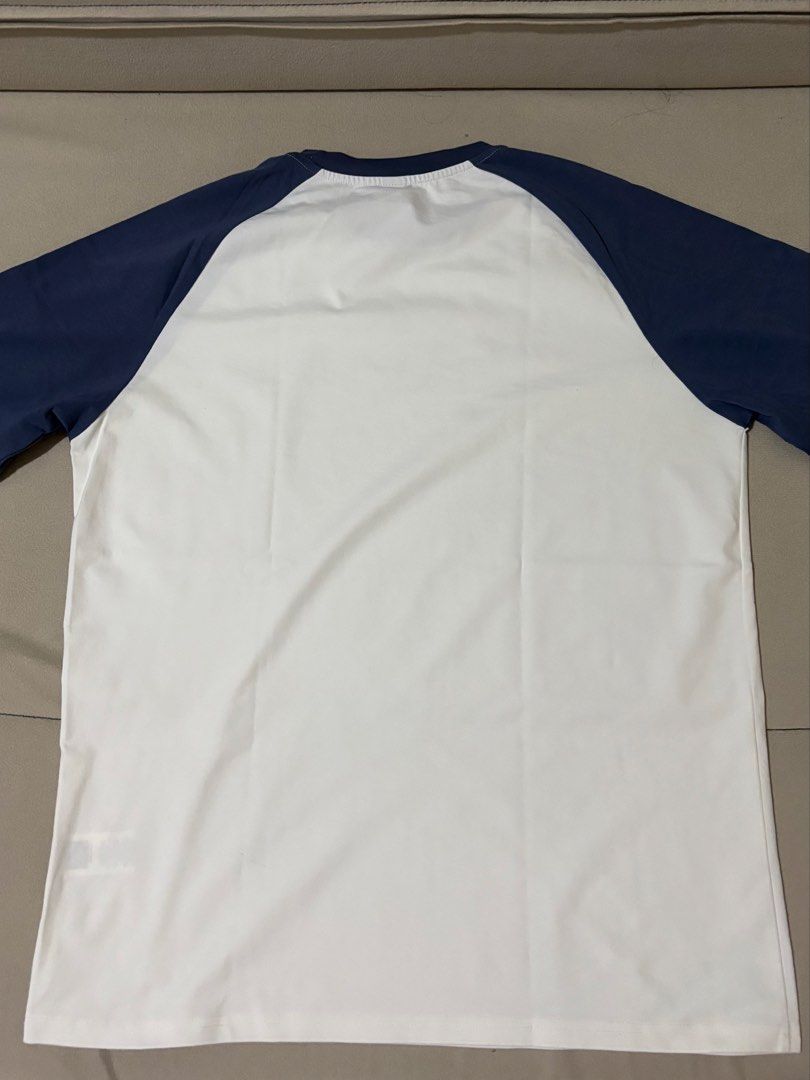 Manfinity Raglan T-Shirt (Blue) (Category: Tshirts & Polo Shirts ) located in Quezon City. Submitted by sigil.thrifts (Listing ID 1469683877, Image 2). Description: rfs decluttering.