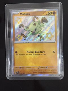 Mankey 169/091 Shiny Rare, Toys & Collectibles, Trading Cards, Raw ...