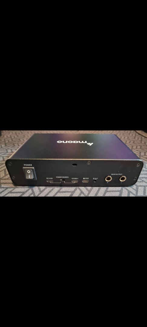 Maono ProStudio 2x2 USB Audio Interface PS22 (Category: Musical Instruments) located in Tagum. Submitted by fcbisbroken (Listing ID 1469739604, Image 2). Description: New, used only for testing. With original box and freebie (Maono pop filter for microphone). Perfect condition. This was my back-up audio interface. My primary one was Focusrite Scarlett which is also for sale in another listing. Ready for pick-up, Tagum City RFS: no more time for v