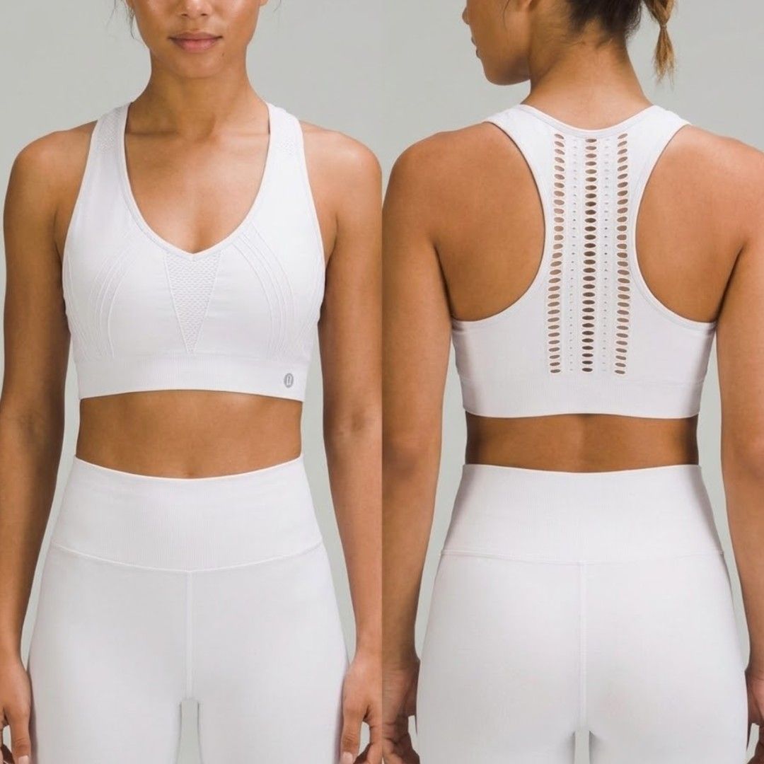 Marika Dry Wik Sports Bra (Category: Activewear) located in Quezon City. Submitted by rosepam (Listing ID 1469688769, Image 1). Description: Marika Sport Performance Seamless Dry Wik Sports Bra Padded, with pad pockets *some yellow stain (pic 4) Measurements posted for reference FIX PRICE.