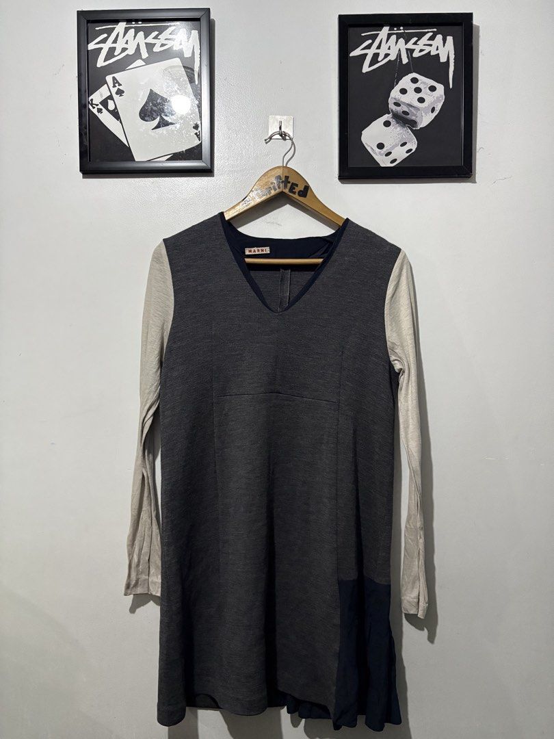 Marni Dress (Category: Dresses) located in Makati City. Submitted by ThriftedGoods (Listing ID 1469688748, Image 1). Description: Feel free to ask for more detailed photos In excellent condition No issues Length-34 Width-20.