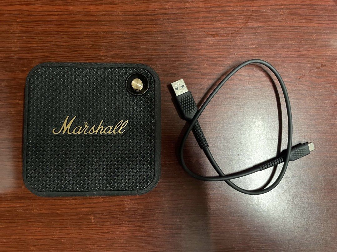 Marshall Willen 1 BT Speaker (Category: Soundbars, Speakers & Amplifiers) located in Manila. Submitted by 0702carts (Listing ID 1469723691, Image 3). Description: lightly used ! bought last june 2024 rfs: upgrading :”) inclusions: w/ and cable location: sampaloc/pasig/cainta mop: gcash/maribank mod: sdd within metro (lalamove/grab express or direct jnt).