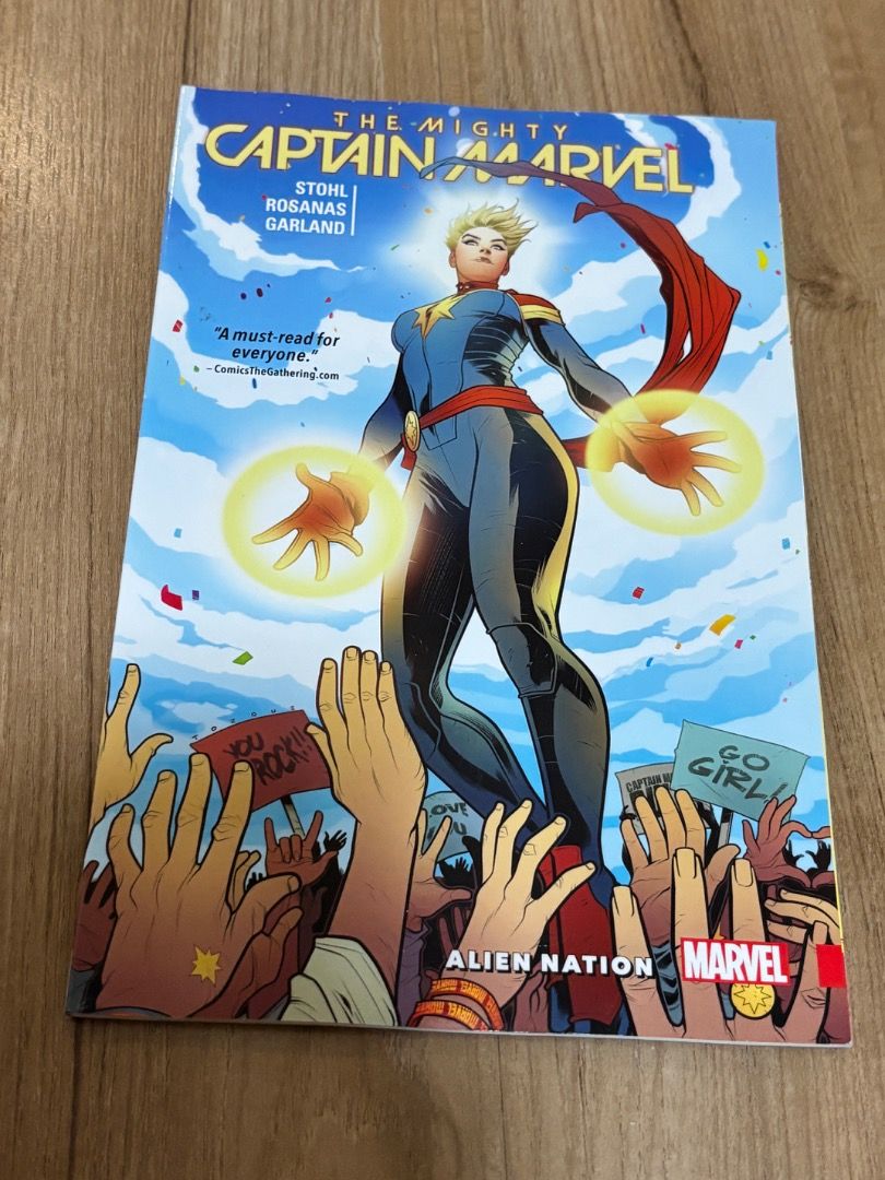 Marvel Graphic Novels and Comic Books (Category: Comics & Manga) located in Pasig City. Submitted by hello.lulu (Listing ID 1469711495, Image 2). Description: Original Marvel graphic novel and comic books. - Age of X-Man Prisoner X: P350 - The Mighty Captain Marvel: P350 - Fearless (Featuring Captain Marvel, X-Men, Fantastic 4): P300 - Marvel Rising: Heroes of the Round Table: P300 - The Marvelous Land of Oz (Hardbound): P350 Take all comic books