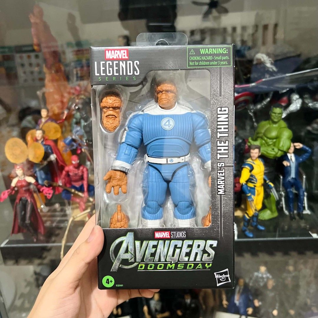 Marvel Legends The Thing "DOOMSDAY" (Category: Figurines & Statues) located in Marikina City. Submitted by fasthorse.94b10b (Listing ID 1469684972, Image 2). Description: DOOMSDAY THE THING - Authentic Brand new - Including beard Head & Alt Hands.