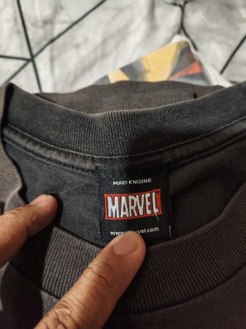 Marvel Mad Engine Civil War (Category: Tshirts & Polo Shirts ) located in Manila. Submitted by sigma.vtg (Listing ID 1469677427, Image 2). Description: Uneven fade, pinhole, loose stitching, graphic fade 999 + sf.