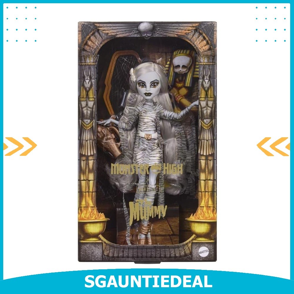 Mattel Monster High Universal Monsters: The Mummy 27cm Collectible Doll ...