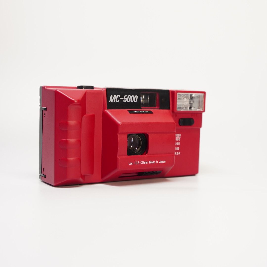 MC-5000 ❤️ | 35MM FILM CAMERA (Category: Cameras) located in Las Pinas. Submitted by retrocameraph (Listing ID 1469714919, Image 3). Description: MC-5000 ❤️ | 35MM FILM CAMERA A little red camera with a whole lot of retro character! 📸❤️ The MC-5000 brings that classic vintage camera experience with its bold red body, simple fixed-focus design, and sliding lens cover. Just load your favorite 35mm film, take it along on your next adventure, and st
