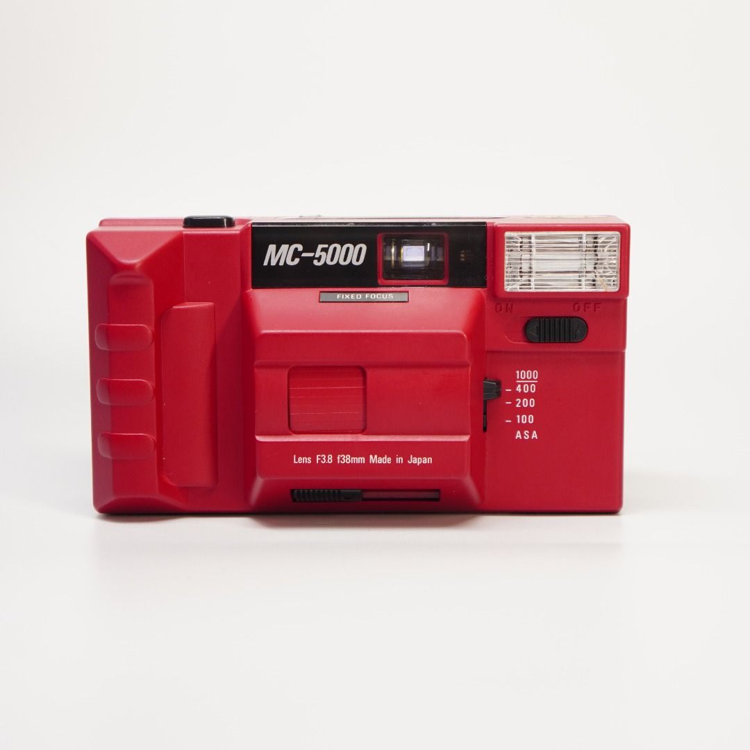 MC-5000 ❤️ | 35MM FILM CAMERA (Category: Cameras) located in Las Pinas. Submitted by retrocameraph (Listing ID 1469714919, Image 2). Description: MC-5000 ❤️ | 35MM FILM CAMERA A little red camera with a whole lot of retro character! 📸❤️ The MC-5000 brings that classic vintage camera experience with its bold red body, simple fixed-focus design, and sliding lens cover. Just load your favorite 35mm film, take it along on your next adventure, and st