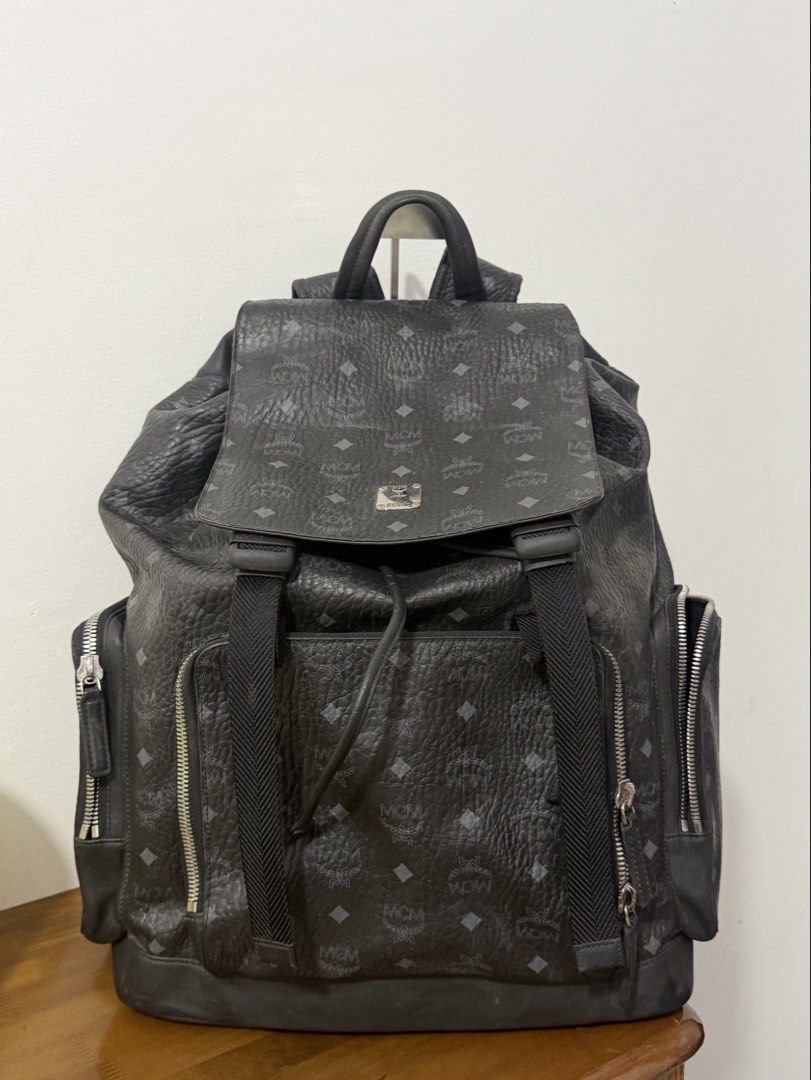 MCM brandenburg bag pack in visetos (Category: Luxury Bags & Wallets) located in Manila. Submitted by prelovedbyramiah (Listing ID 1469708799, Image 2). Description: Authentic original no flaws.