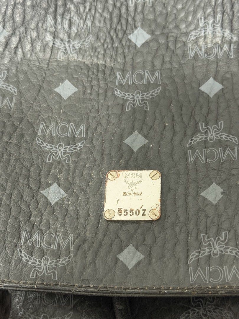 MCM brandenburg bag pack in visetos (Category: Luxury Bags & Wallets) located in Manila. Submitted by prelovedbyramiah (Listing ID 1469708799, Image 3). Description: Authentic original no flaws.