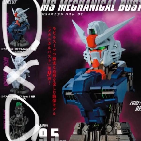 Mechanical Burst Destiny Spec 2 Gundam Regular Outer + Frame Gunpla ...