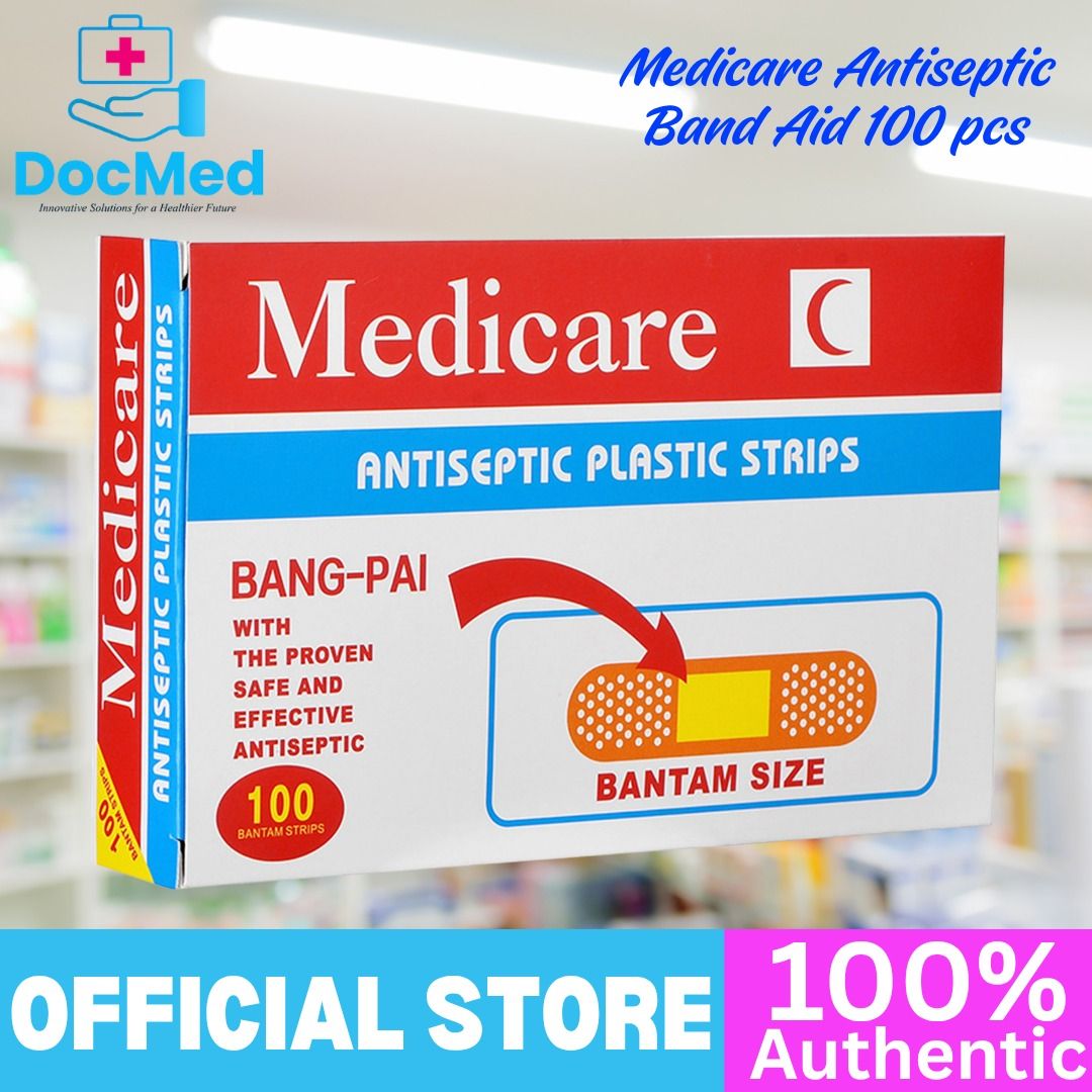MEDICARE PLASTER BAND AID 100 PCS PER BOX (Category: Medical Supplies & Tools) located in Caloocan City. Submitted by zeezee.stone (Listing ID 1469634988, Image 3). Description: .
