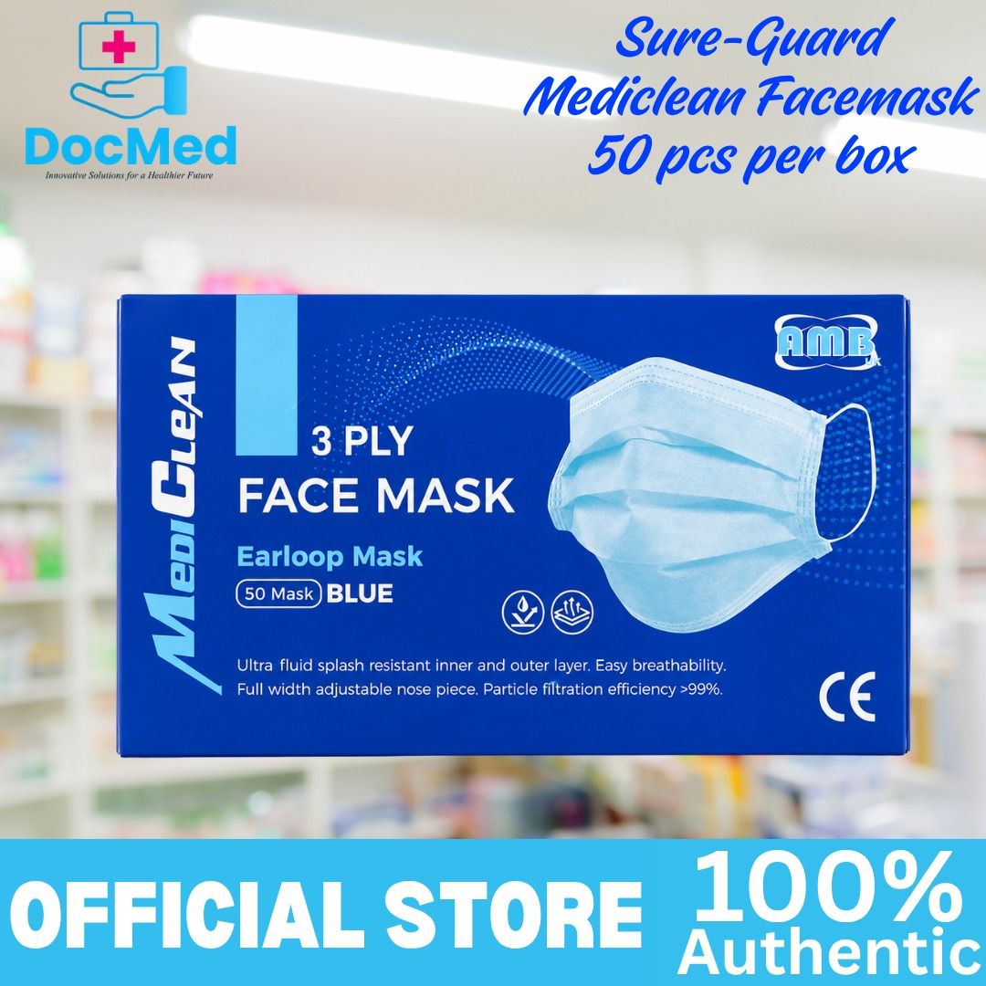 MEDICLEAN DISPOSABLE MASK | DISPOSABLE SURGICAL FACEMASK (Category: Medical Supplies & Tools) located in Caloocan City. Submitted by zeezee.stone (Listing ID 1469635154, Image 1). Description: .