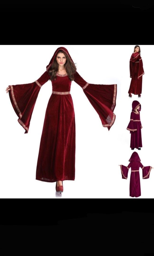 Medieval hooded dress (Category: Dresses) located in General Trias. Submitted by mowdelph (Listing ID 1469583075, Image 1). Description: Exactly the same as in the photo. Used once..