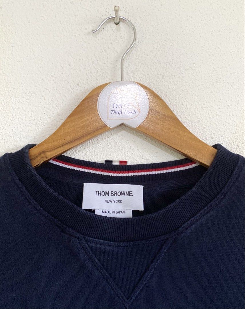 Men’s Thom Browne Loopback 4-Bar Sweatshirt (Category: Coats, Jackets and Outerwear) located in Goa. Submitted by dandd_thrift_goods (Listing ID 1469702528, Image 3). Description: .