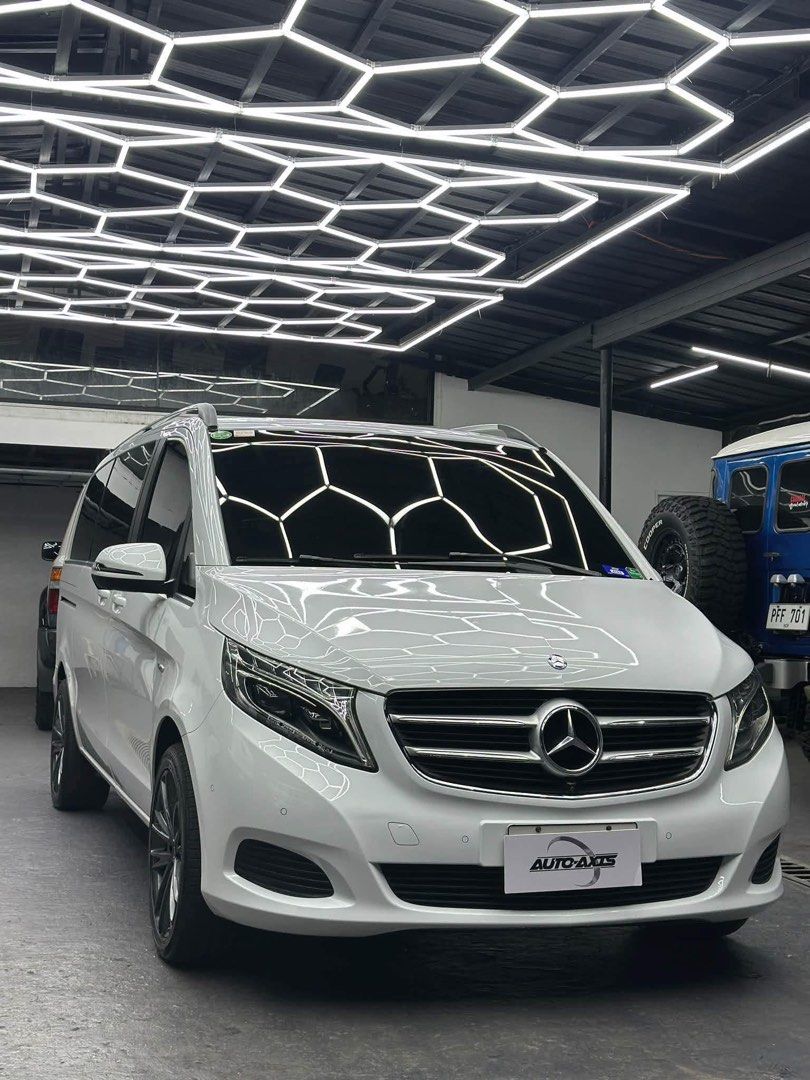 Mercedes-Benz V220d A/T Auto (Category: Used Cars) located in Manila. Submitted by quality_cars (Listing ID 1469720310, Image 2). Description: FOR SALE‼️ 2017 MERCEDES-BENZ V220d ✔️ 40,000 KM ONLY ✔️ 1st Owner ✔️ All Stock ✔️ Complete Papers & Documents 💰 Asking Price: ₱ 1,148,000 NEGOTIABLE 📍Quezon City.