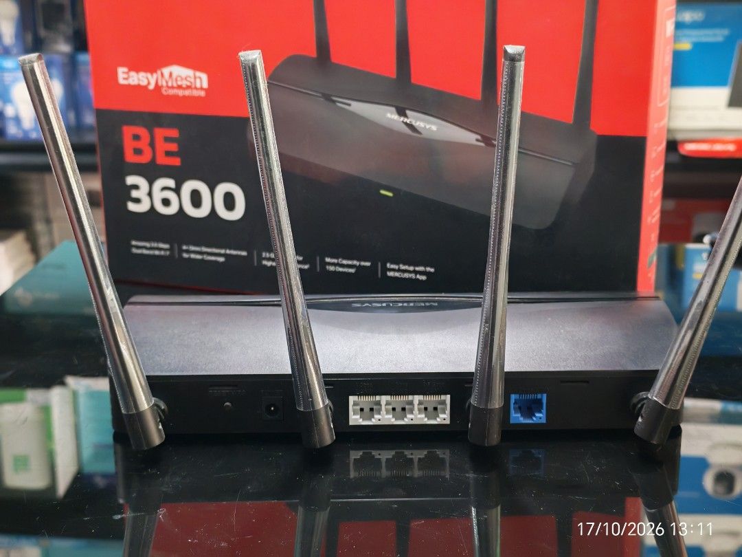 MERCUSYS MR27BE WIFI 7 ROUTER (Category: Networking) located in Taguig. Submitted by rm.itech051523 (Listing ID 1469585296, Image 3). Description: .