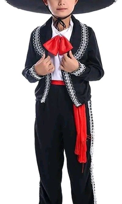 Mexico UN Custome For Kids (Category: Babies & Kids Fashion) located in Manila. Submitted by viashop02 (Listing ID 1469718041, Image 2). Description: Mexico UN Costume For Kids ✅Included: blackLongsleeve,White Inner Pant,Belt,Ribbon And Hat ✅ Rs Price:880 ✅Size: (2-4yrs)(4-6yrs)(6-8yrs)(8-10yrs) 🇲🇽 Actual photo is posted 🇲🇽 Made in Bangkok 🇲🇽 Good Quality ✅ Cash on delivery or via lalamove ✅ Pm for more information.
