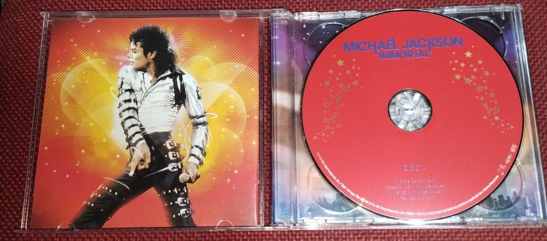 Michael Jackson Immortal 2-CD Deluxe Edition (Category: CDs & DVDs) located in Caloocan City. Submitted by arashipao28 (Listing ID 1469758669, Image 2). Description: Michael Jackson Immortal 2-CD Deluxe Edition Price- 600 Comes with 2-CD and a blue cardboard sleeve. Discs are in near mint condition , still plays fine with no skips. Can do shipping or Lalamove ng buyer, payment via Gcash.
