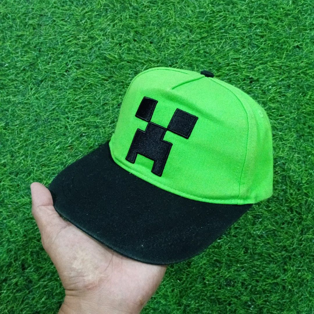minecraft creeper cap snapback kids youth size (Category: Babies & Kids Fashion) located in Muntinlupa City. Submitted by rianrax3012 (Listing ID 1469735556, Image 3). Description: .