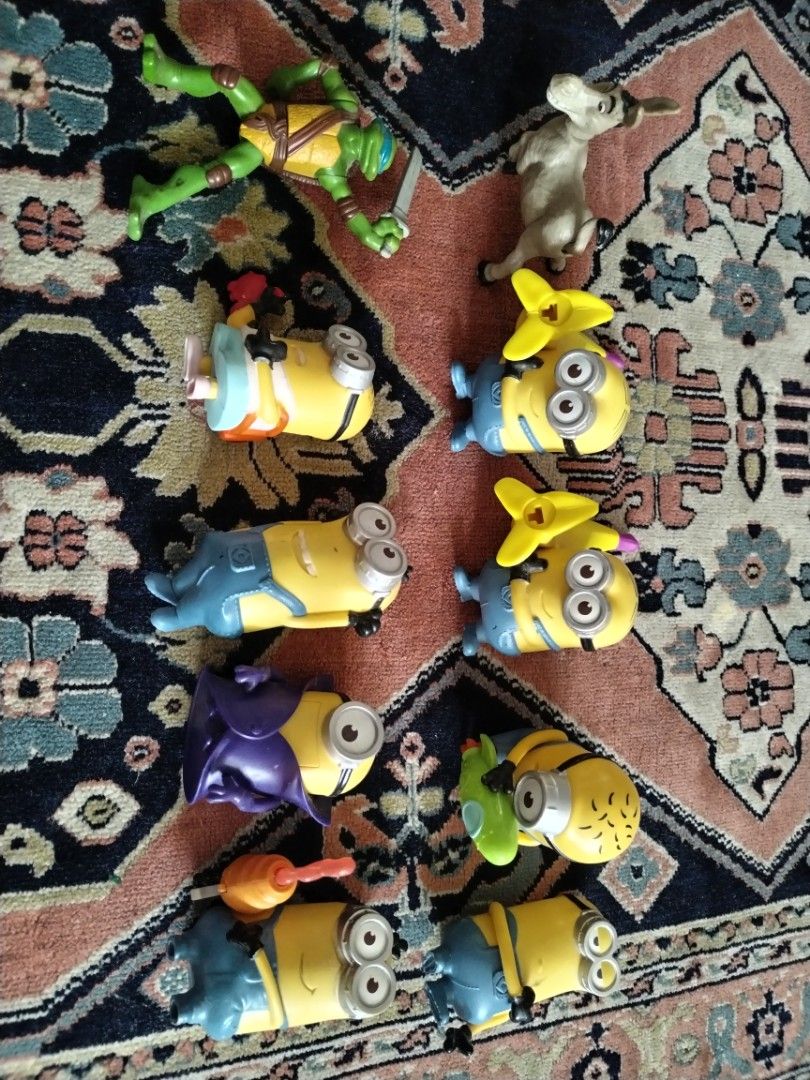 Mutant Poses Minions and Teenage Mutant, Toys & Collectibles, Figurines & Models ...