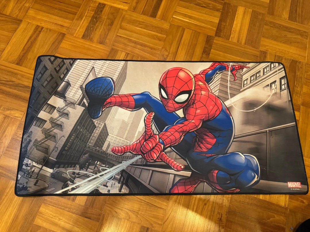 MINISO Marvel Spider-Man Large Gaming Desk Pad, Computers & Tech, Parts ...