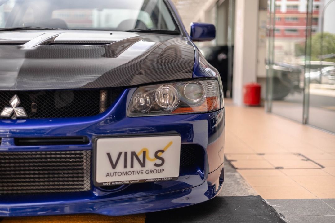 Mitsubishi Evolution 9 MR RS (COE till 02/2027) Auto (Category: Used Cars) located in Singapore. Submitted by vinsautogroup (Listing ID 1469632968, Image 3). Description: Consignment Unit Vehicle Features: 2.0l MIVEC turbo charged DOHC engine, four wheel drive, 6 speed manual. Rare MR RS unit. Why Vin's Automotive Group? ✅ 100% loan available ✅ Competitive interest rates ✅ Flexible financing options available for all credit profiles ✅ High trade-