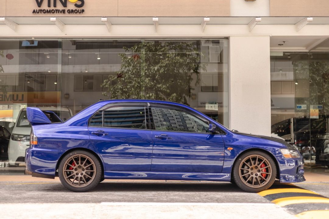 Mitsubishi Evolution 9 MR RS (COE till 02/2027) Auto (Category: Used Cars) located in Singapore. Submitted by vinsautogroup (Listing ID 1469632968, Image 2). Description: Consignment Unit Vehicle Features: 2.0l MIVEC turbo charged DOHC engine, four wheel drive, 6 speed manual. Rare MR RS unit. Why Vin's Automotive Group? ✅ 100% loan available ✅ Competitive interest rates ✅ Flexible financing options available for all credit profiles ✅ High trade-